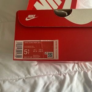 Nike Dunk High  University Red 5.5